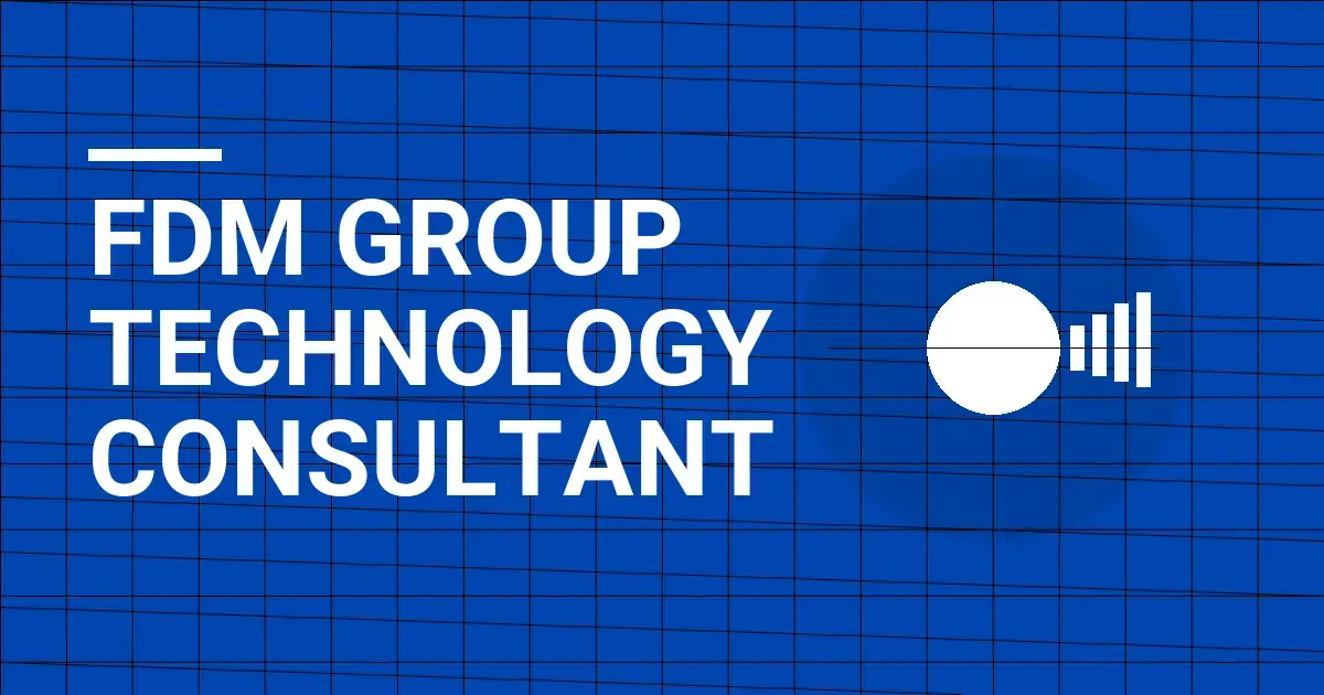 FDM Group Technology Consultant