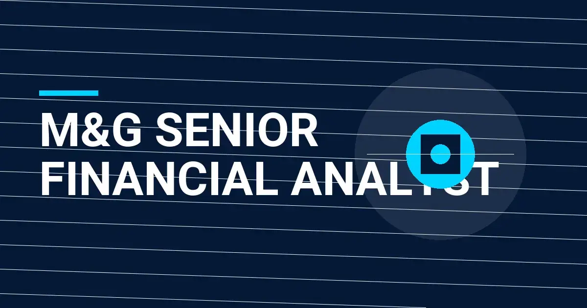 M&G Senior Financial Analyst