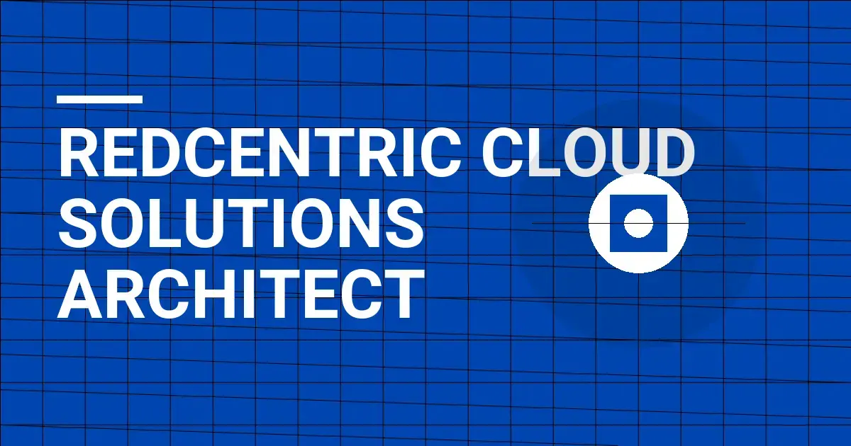 Redcentric Cloud Solutions Architect