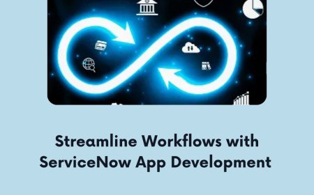 Streamline Workflows with ServiceNow App Development
