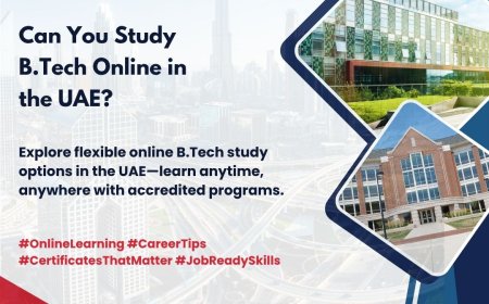 Can I Study B.Tech Online in the UAE?